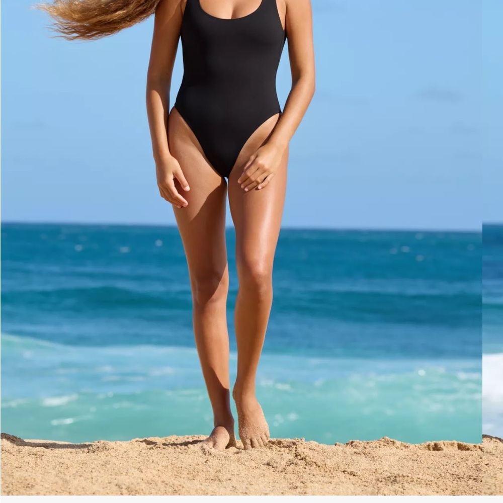 Aritzia one piece suit in black